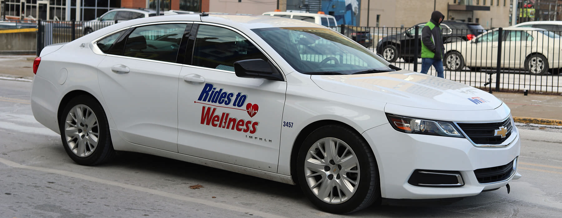 A Rides to Wellness vehicle.